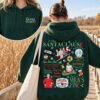 Retro Christmas Santa Graphic T-Shirt, Hoodie & Sweatshirt